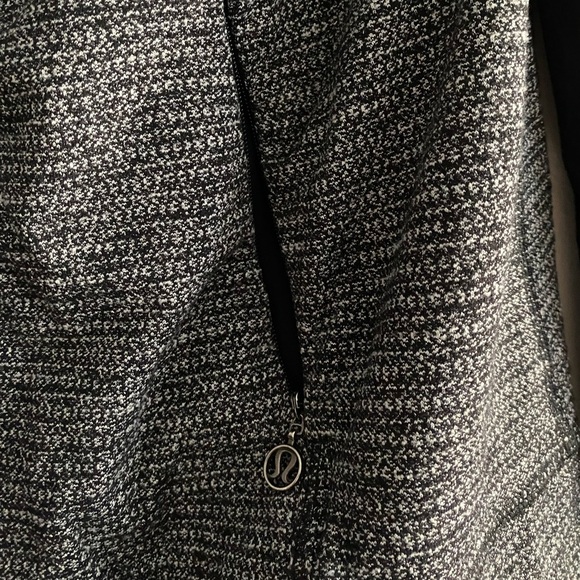 Lululemon Daily Yoga Jacket 8 Coco Pique Black - Picture 5 of 8